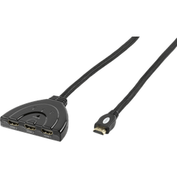 Vivanco HDMI - 3HDMI 1.3 M-F Switch 0.8m