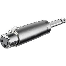 Goobay 6.3mm-XLR M-F Adapter