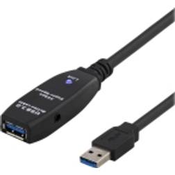 Prime Active USB A - USB A M-F 3.0 3m