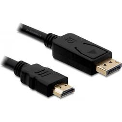 DeLock HDMI - DisplayPort 1m