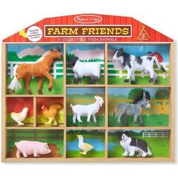 Melissa & Doug Farm Friends 10 Collectible Farm Animals