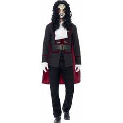 Smiffys Venetian Highwayman Costume Black