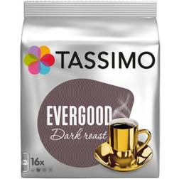 Tassimo Evergood Dark Roast 144g 16st