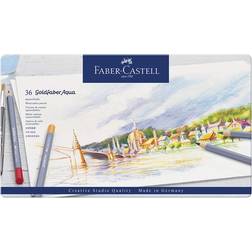 Faber-Castell Goldfaber Aqua Watercolour Pencil Tin of 36