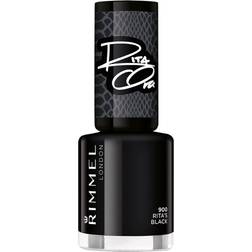 Rimmel 60 Seconds Super Shine By Rita Ora #900 Black Black 8ml