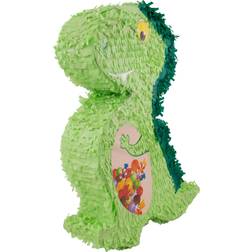 Folat Piñata and Piñata Sticks Dinosaur Green