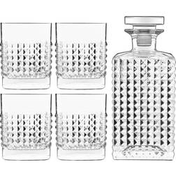 Luigi Bormioli Mixology Elixir Whiskey Carafe 5pcs