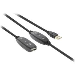 Active USB A-USB A M-F 2.0 30m