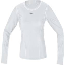Gore Bike Wear Windstopper Thermo L/S Base Layer Women - Light Grey/White