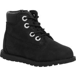 Timberland Toddler Pokey Pine 6-Inch Boots - Black