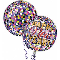 Amscan Foil Ballon Orbz Happy New Year