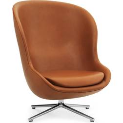 Normann Copenhagen Hyg High Leather Loungestol 107.5cm