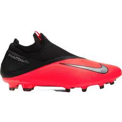 Nike Phantom Vision 2 Pro Dynamic Fit FG M - Laser Crimson/Black/Metallic Silver