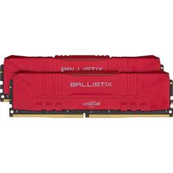 Crucial Ballistix Red DDR4 2666MHz 2x8GB (BL2K8G26C16U4R)