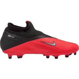 Nike Phantom Vision 2 Academy Dynamic Fit MG M - Laser Crimson/Black/Metallic Silver