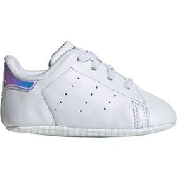 Adidas Infant Stan Smith Crib - Cloud White/Cloud White/Silver Met