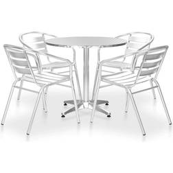 vidaXL 44810 Patio Dining Set, 1 Table incl. 4 Chairs