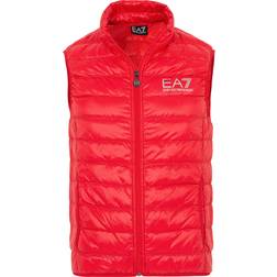 Emporio Armani EA7 Train Core Light Down Vest - Racing Red