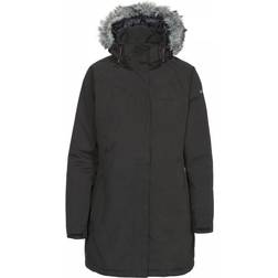 Trespass San Fran Waterproof Parka Jacket - Black