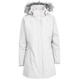 Trespass San Fran Waterproof Parka Jacket - Pebble