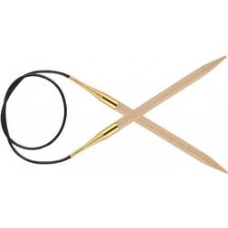 Knitpro Basix Birch Fixed Circular Needles 120cm 7mm