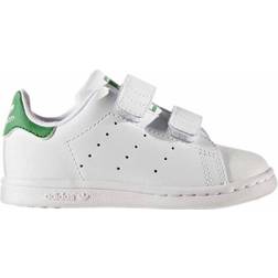 Adidas Infant Stan Smith 2 Strap - Footwear White/Green