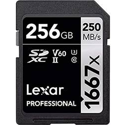 Lexar Media Professional SDXC Class 10 UHS-II U3 V60 1667x 256GB