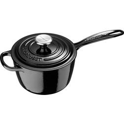 Le Creuset Black Signature Cast Iron med lock 1.5 L 16 cm