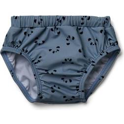 Liewood Frej Swim Pants - Panda Blue Wave