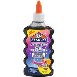 Elmers Glitter Glue Black 177ml