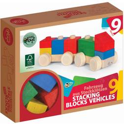 Varis Toys Stacking Blocks Vehicles 9pcs