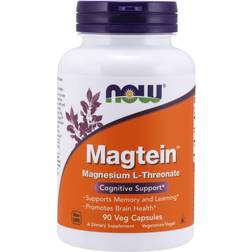 Now Foods Magtein Magnesium L-Threonate 90 Stk.
