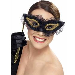 Smiffys Fastidious Eyemask Black