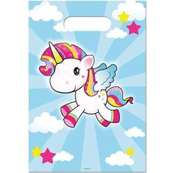 Folat Party Bags Unicorn 8-pack