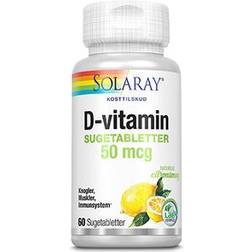 Solaray D-Vitamin 50µg 60 st
