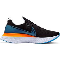 Nike React Infinity Run Flyknit M - Black/Laser Orange/White/University Blue