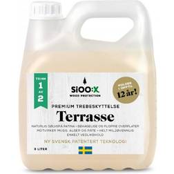 SIOO:X Terrasse Premium Stage 2 Trebeskyttelse Sølv 5L