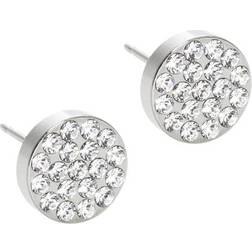 Blomdahl Brilliance Plenary Earrings - Silver/Transparent