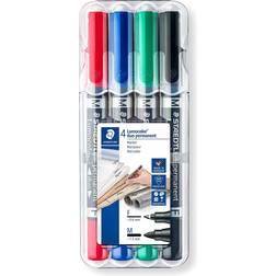 Staedtler Lumocolor Permanent Duo 348 4-pack