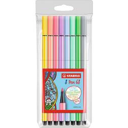 Stabilo Pen 68 Pastel Color 8-pack
