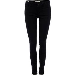 Levi's 710 Innovation Super Skinny Jeans - Black Galaxy/Black