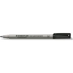 Staedtler Lumocolor Non Permanent Pen Black 1mm