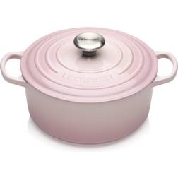 Le Creuset Shell Pink Evolution with lid 1.11 gal 9.449 "