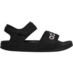 Adidas Kid's Adilette Sandal - Core Black/Cloud White/Core Black