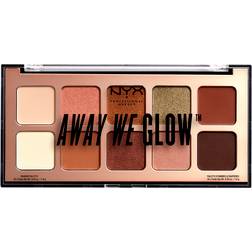 NYX Away We Glow Shadow Palette Hooked on Glow