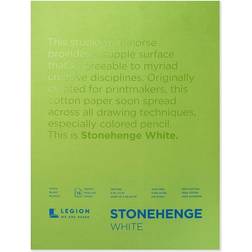 Stonehenge 9x12 White 15 sheets