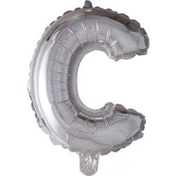 Hisab Joker Foil Ballon Letter C Silver