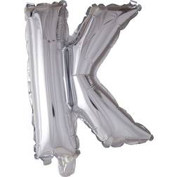 Hisab Joker Foil Ballon Letter K Silver