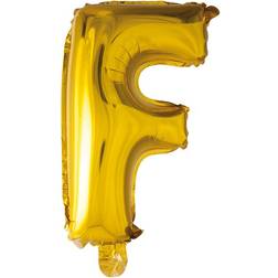 Hisab Joker Foil Ballon Letter F Gold