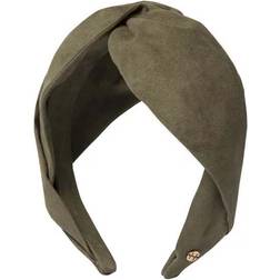 Hermine Hold Suede Knot Head Band